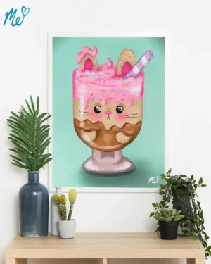 bunny-sundae-poster